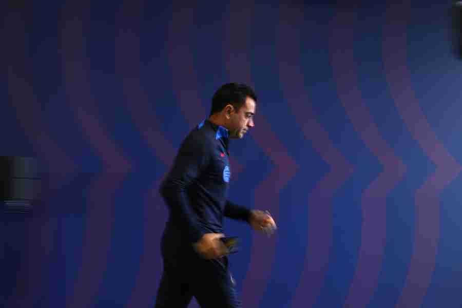El entrenador del FC Barcelona, Xavi Hernández, en una foto de archivo. EFE/Alejandro García
