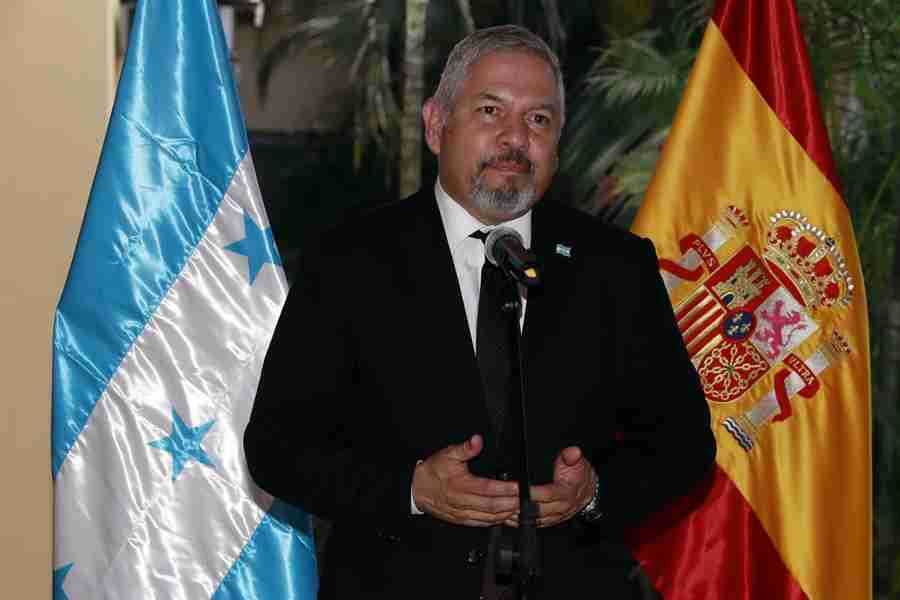 Foto de archivo del ministro de Relaciones Exteriores de Honduras, Eduardo Enrique Reina. EFE/Gustavo Amador