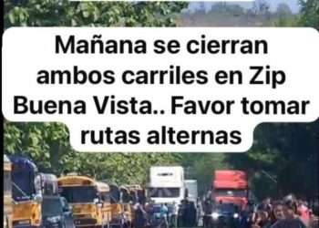 A raíz de que no hay una intención de diálogo con las empresas y luego de que fuesen reprimidos por las autoridades policiales, solo por protestar y exigir sus derechos, los empleados de las maquilas de Zip Buenas Vista, han anunciado por redes sociales que mañana se tomarán ambos carriles, por lo que hacen un llamado a los conductores tomar rutas alternas.
