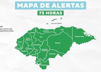 Tegucigalpa. La Secretaría de Gestión de Riesgos y Contingencias Nacionales (COPECO) ha emitido Alerta Verde en todo el territorio hondureño por un período de 72 horas, a partir de hoy viernes debido a una vaguada de lluvias que afectan al país.