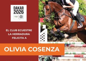 El deporte ecuestre hondureño celebra una importante noticia con la clasificación de la joven jinete Olivia Cosenza a los Youth Olympic Games Dakar 2026, evento internacional que reunirá a los mejores talentos juveniles del mundo.