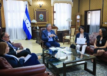 Tegucigalpa.- El secretario de la Presidencia, Juan Carlos García, sostuvo este martes una reunión en Casa Presidencial con una delegación de la Organización de las Naciones Unidas para la Alimentación, la Agricultura y la Alimentación (FAO), con el objetivo de fortalecer la cooperación técnica en materia de seguridad alimentaria y desarrollo agrícola.